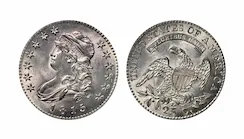 Capped Bust Quarters (1815-1838):