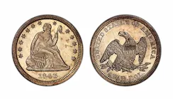 Seated Liberty Quarters (1838-1891):