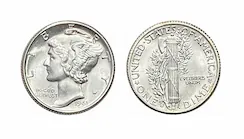 Mercury Dimes (1916-1945)